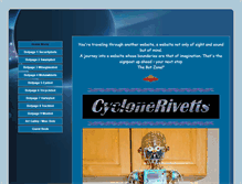 Tablet Screenshot of cyclonerivetts.com